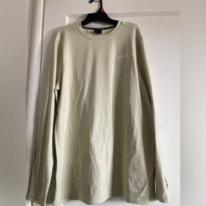 Spyder Cream Long Sleeve Tee